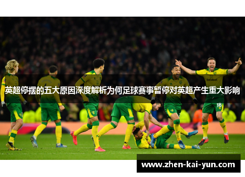 英超停摆的五大原因深度解析为何足球赛事暂停对英超产生重大影响 英超停摆的五大原因深度解析为何足球赛事暂停对英超产生重大影响