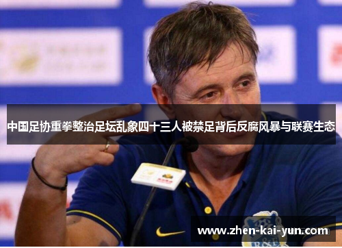 中国足协重拳整治足坛乱象四十三人被禁足背后反腐风暴与联赛生态